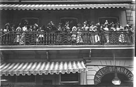 Ladies at the balcony