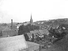 Wasmes, chuch and Cabouleux brewery