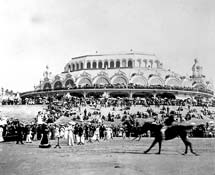 Horse race in Ostend