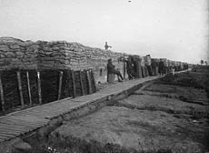 First aid post, Ramskapelle, june 1916